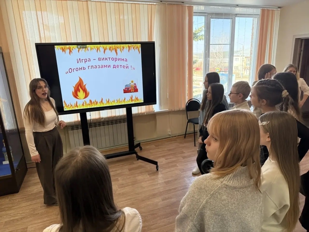 Лекция «Огонь глазами детей»